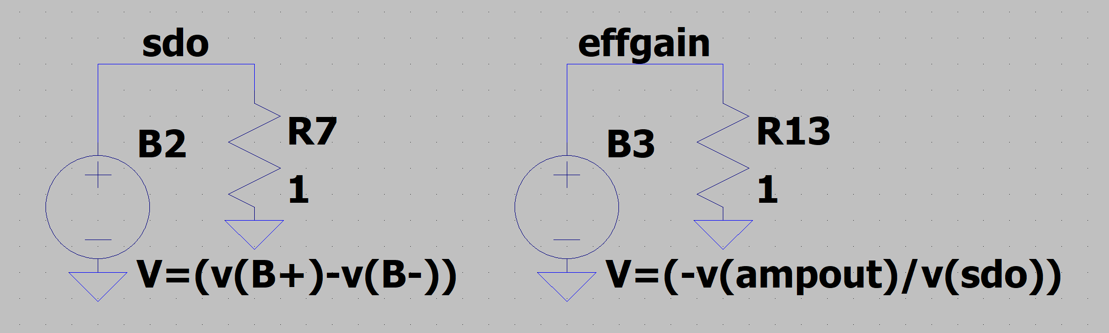 Dependent voltage sources too!